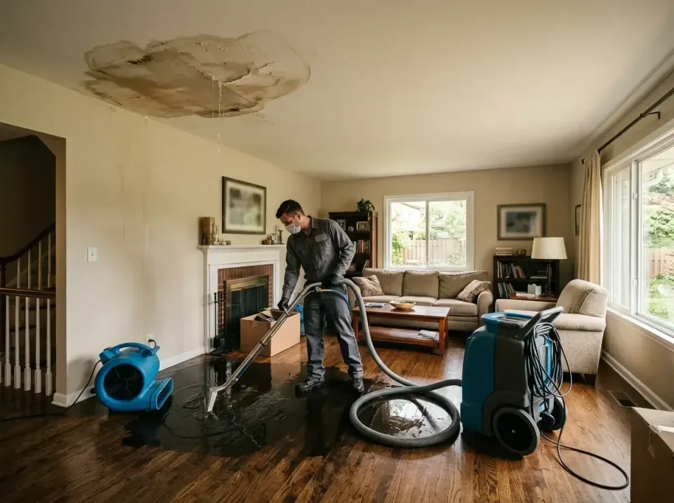 attic-pipe-burst-ceiling-drip-008 — frequently asked questions, Water Damage Restoration & Carpet Care in Winchester, NV